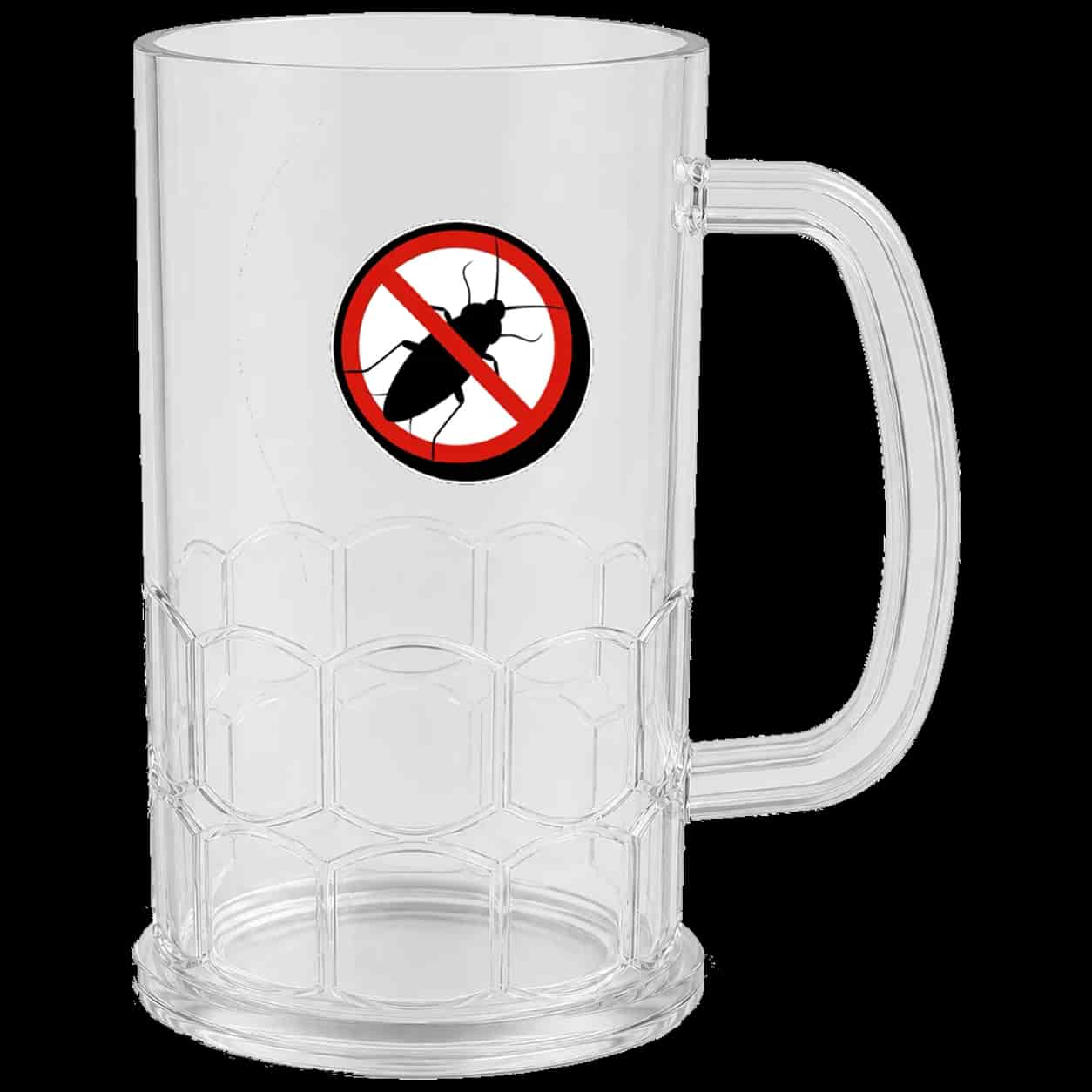 Anti Kakkerlak Beer Mug