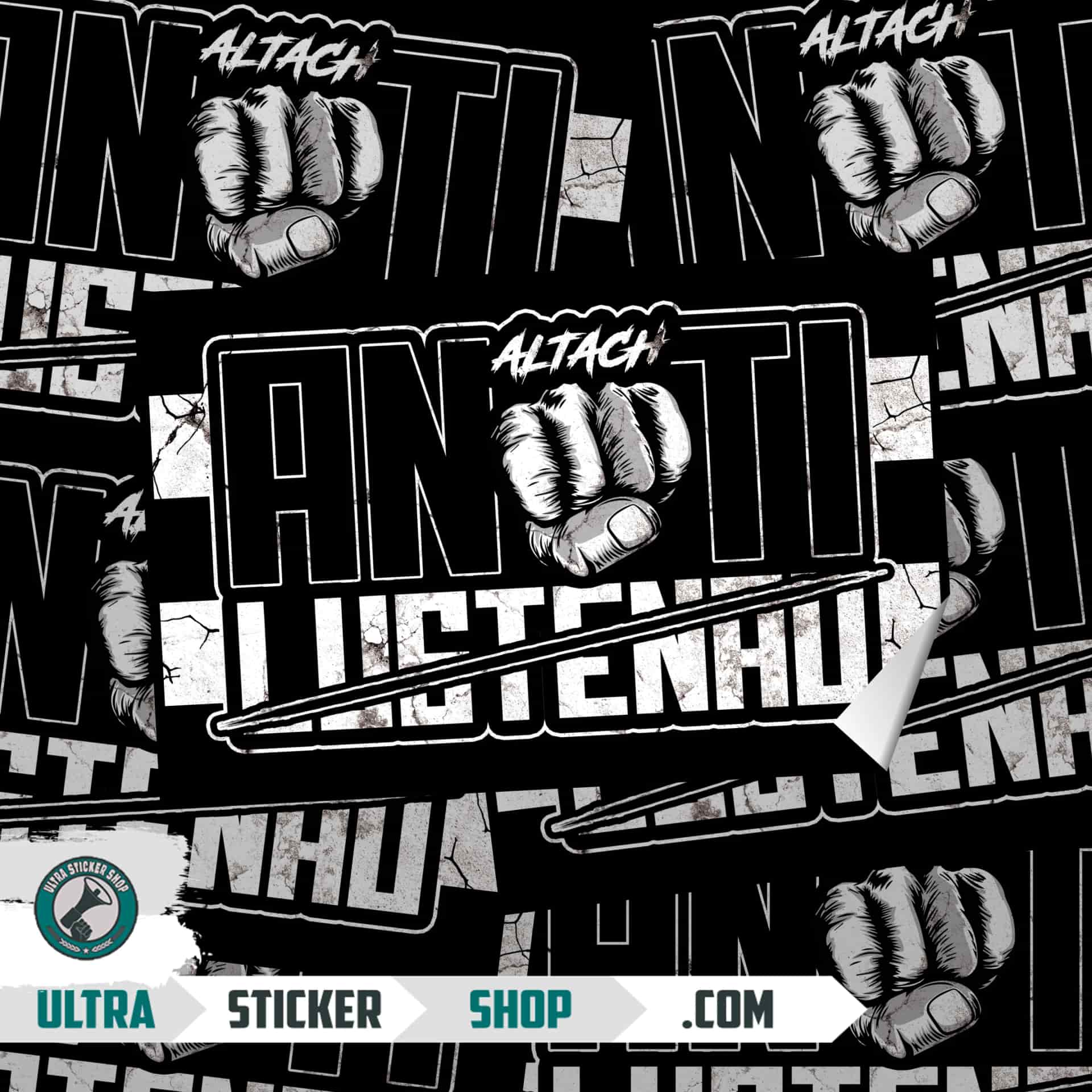 Anti Lustenau Stickers