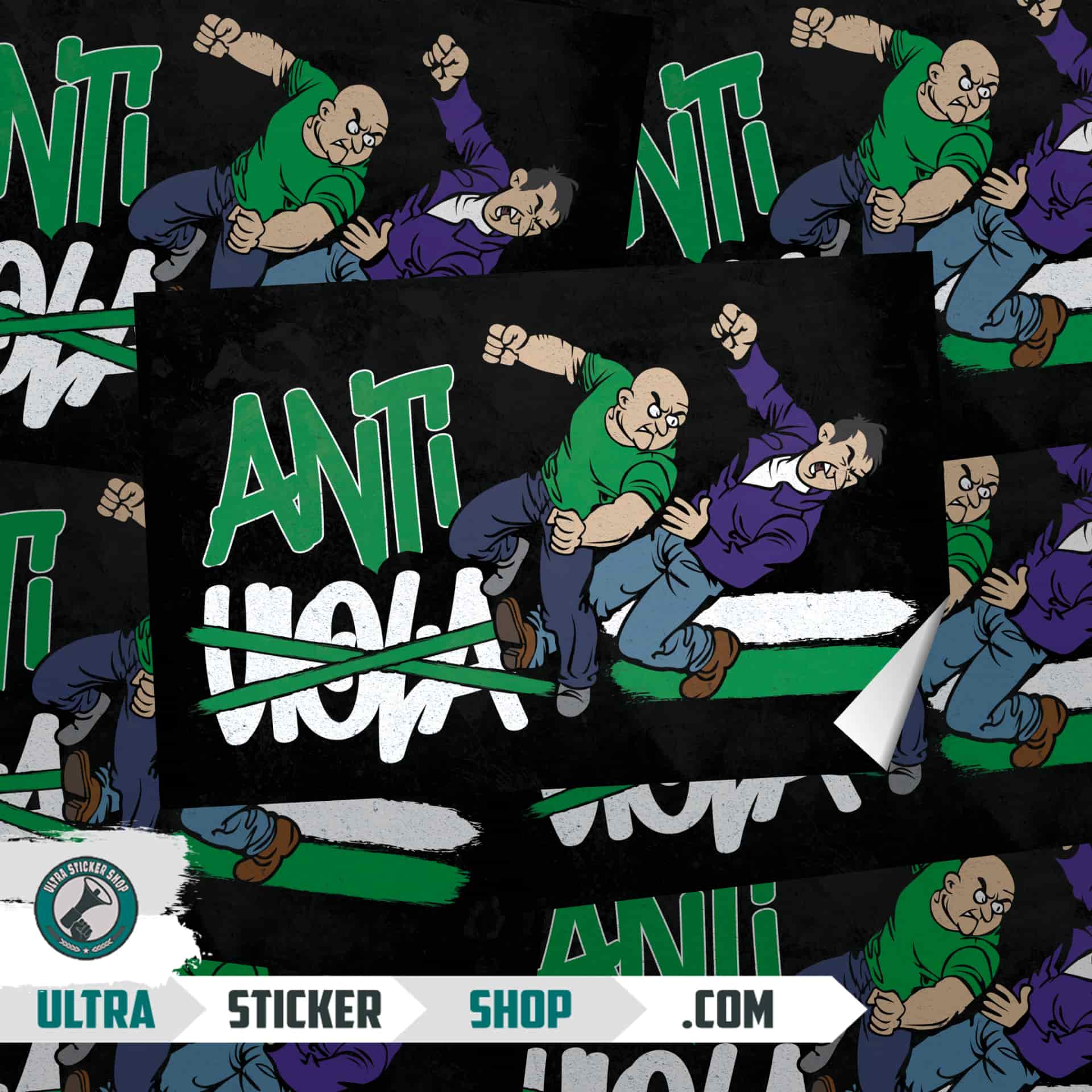 Anti Viola Stickers
