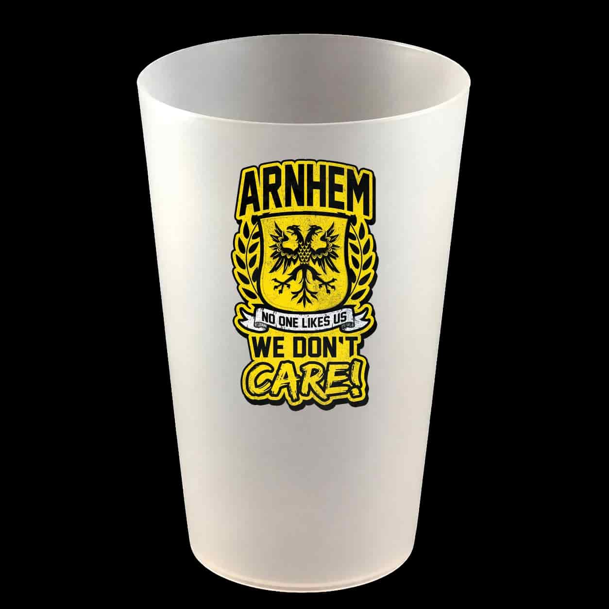 Arnhem no one likes us we don't care! Hardcup