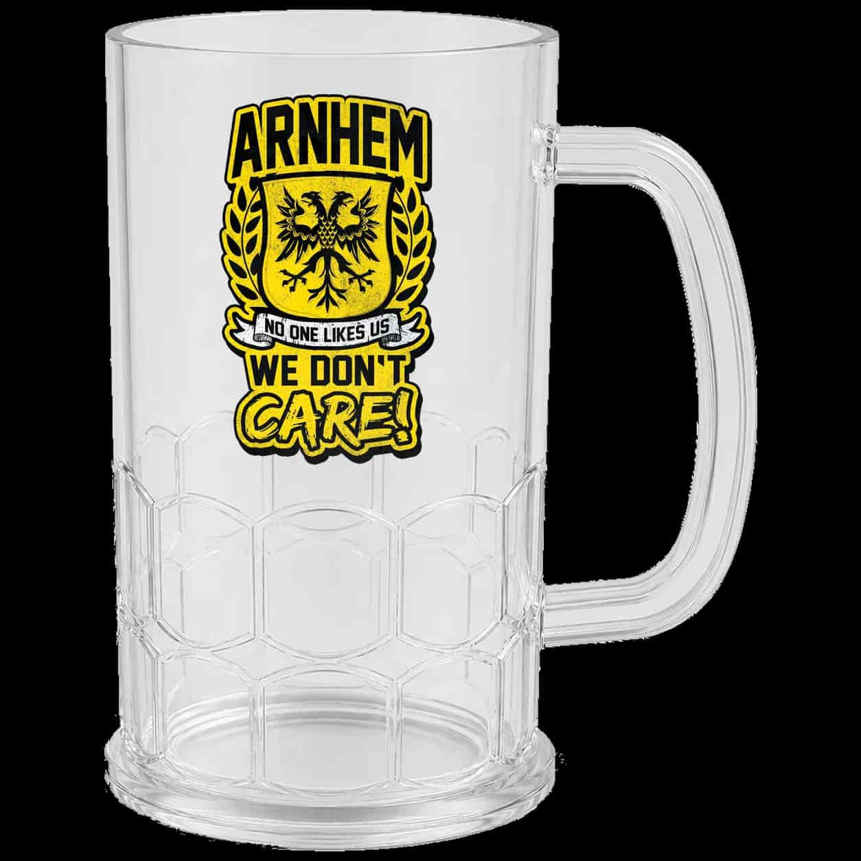Arnhem no one likes us we don't care! Beer Mug