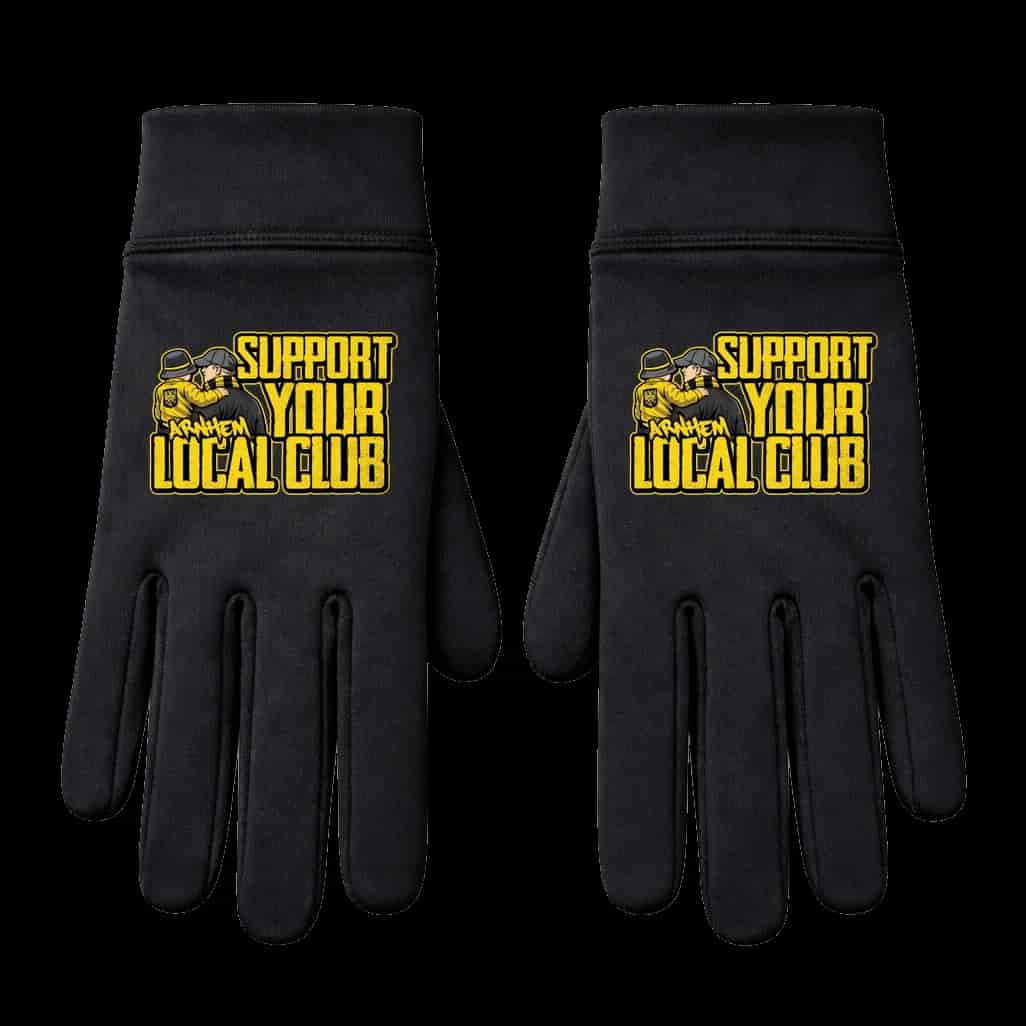 Arnhem support your local club Gloves