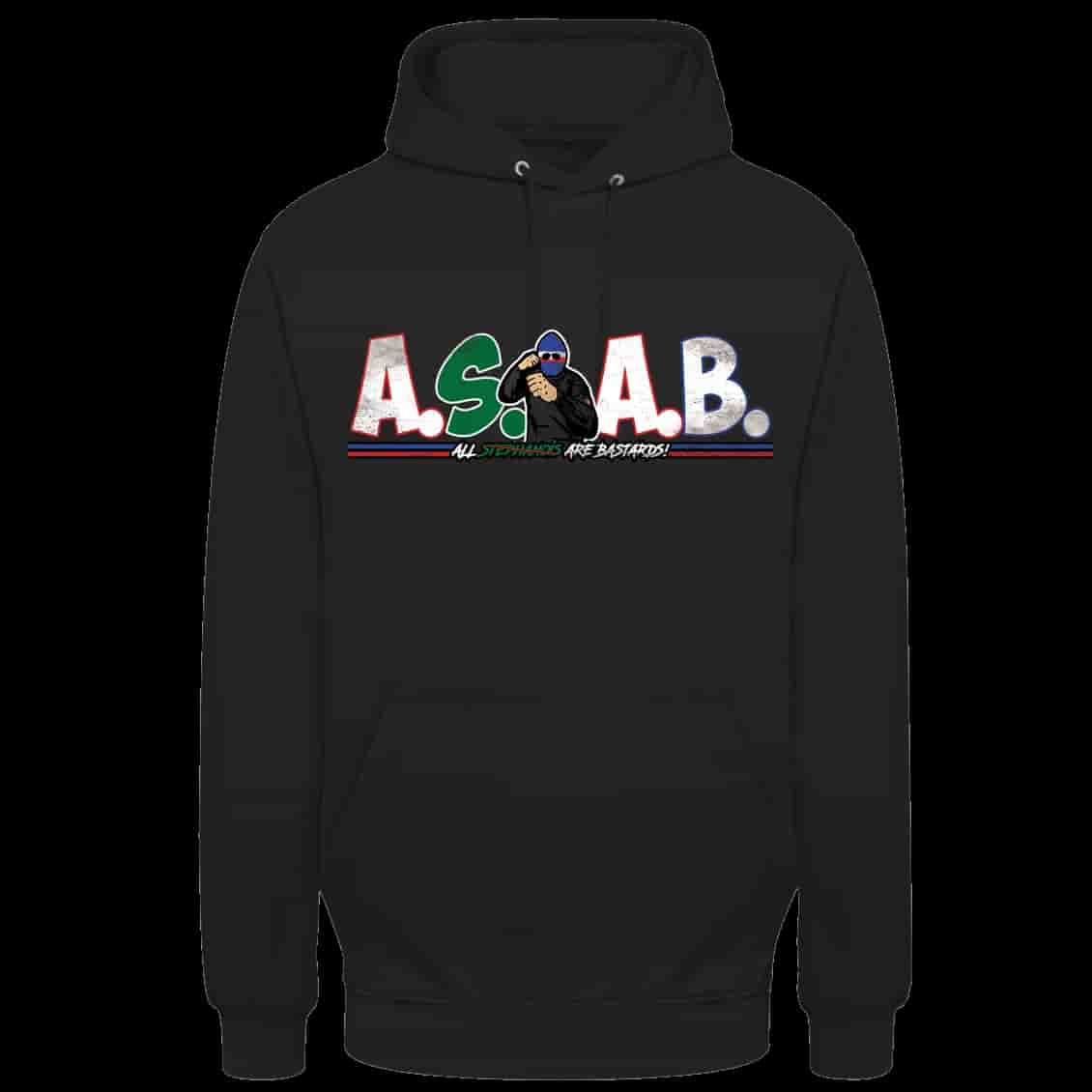 ASAB-ALL Stephanois are bastards Hoodie