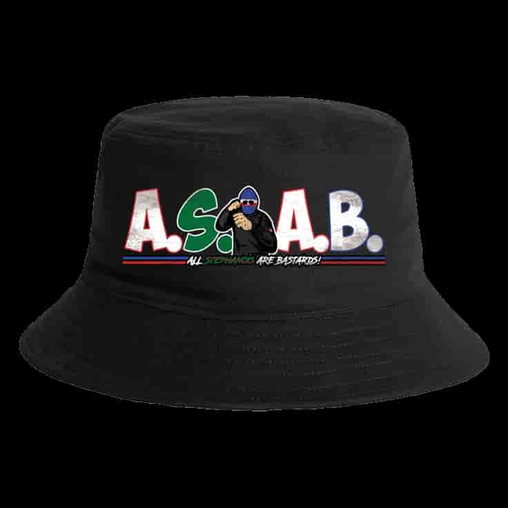 ASAB-ALL Stephanois are bastards Bucket Hat