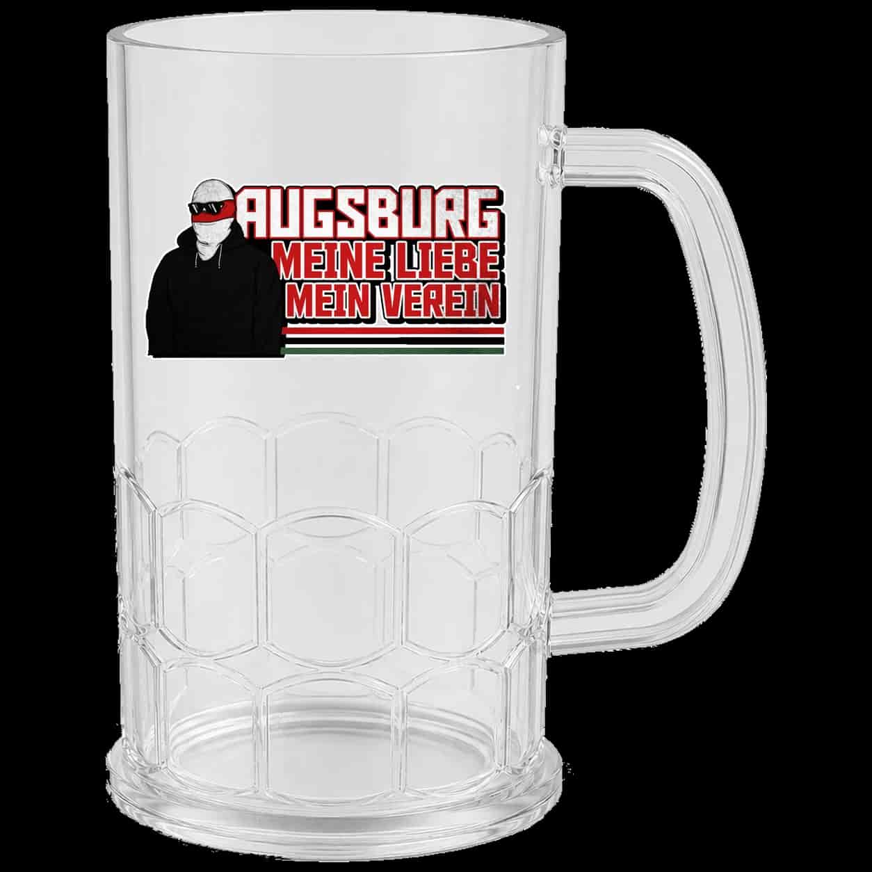 Augsburg meine liebe mein verein! Beer Mug