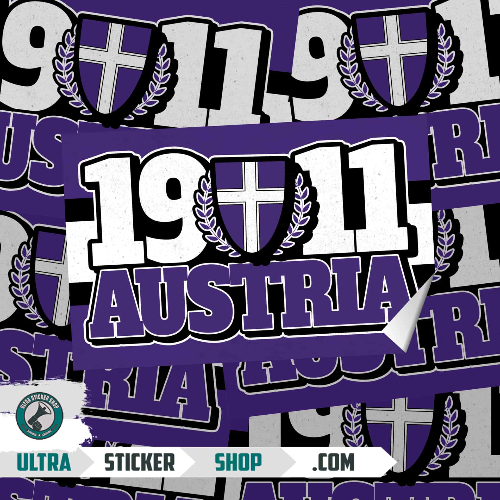austria 1911 Stickers