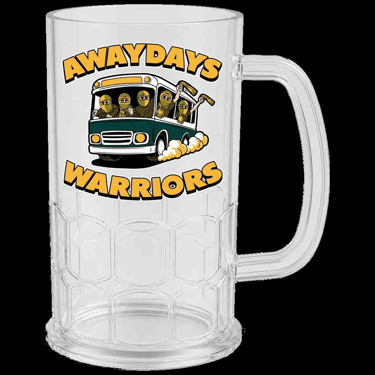 AwayDays Warriors Beer Mug