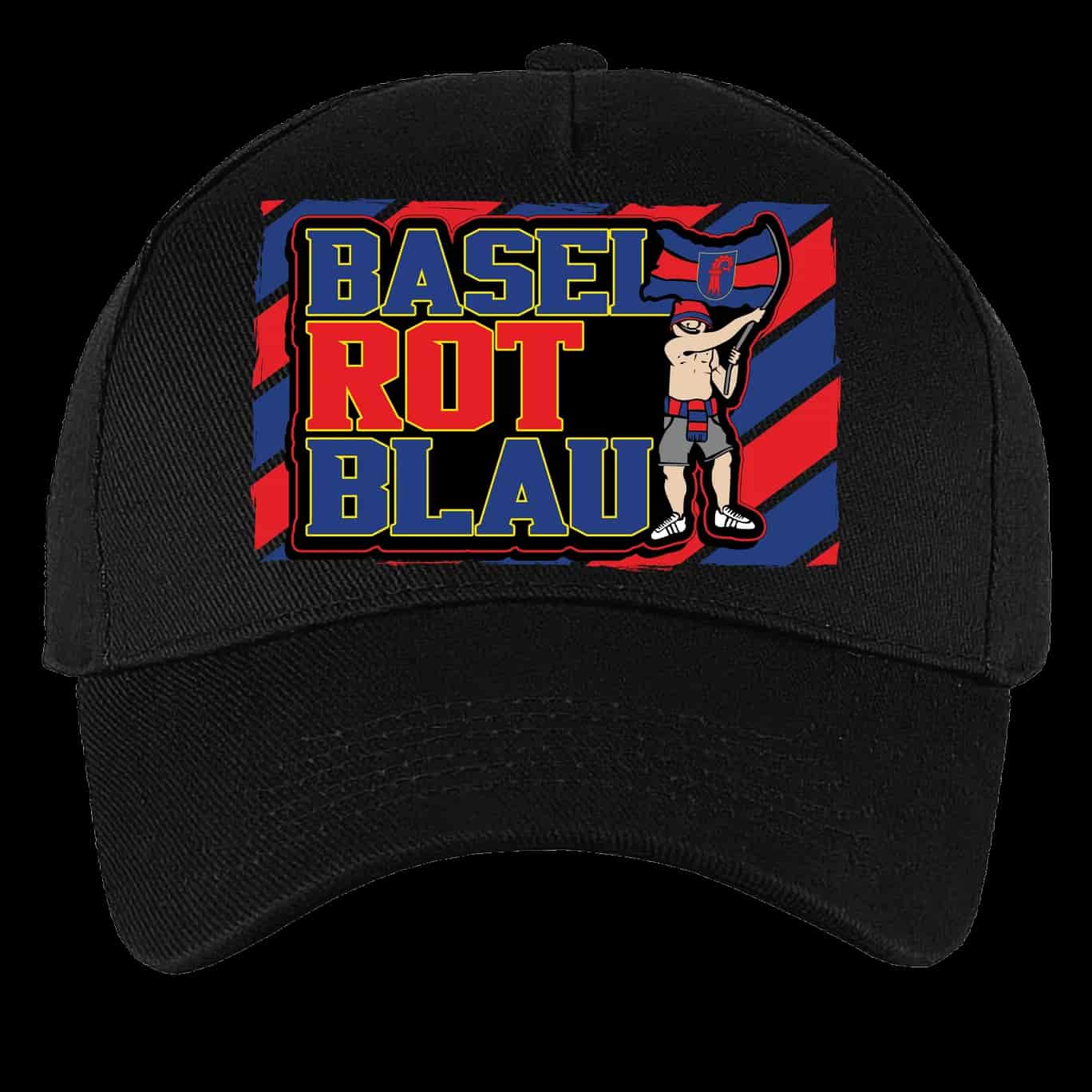 Basel Rot Blau Cap