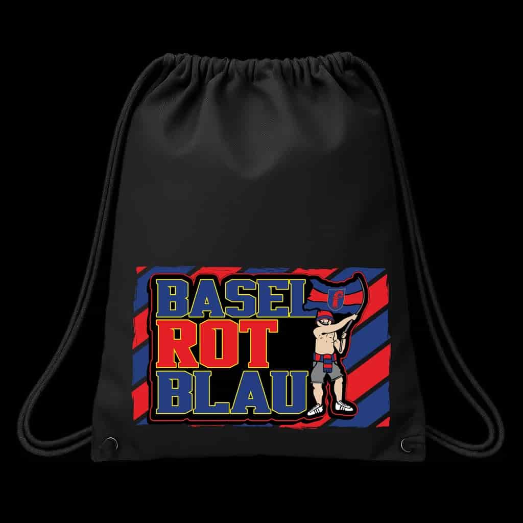 Basel Rot Blau Sack Pack