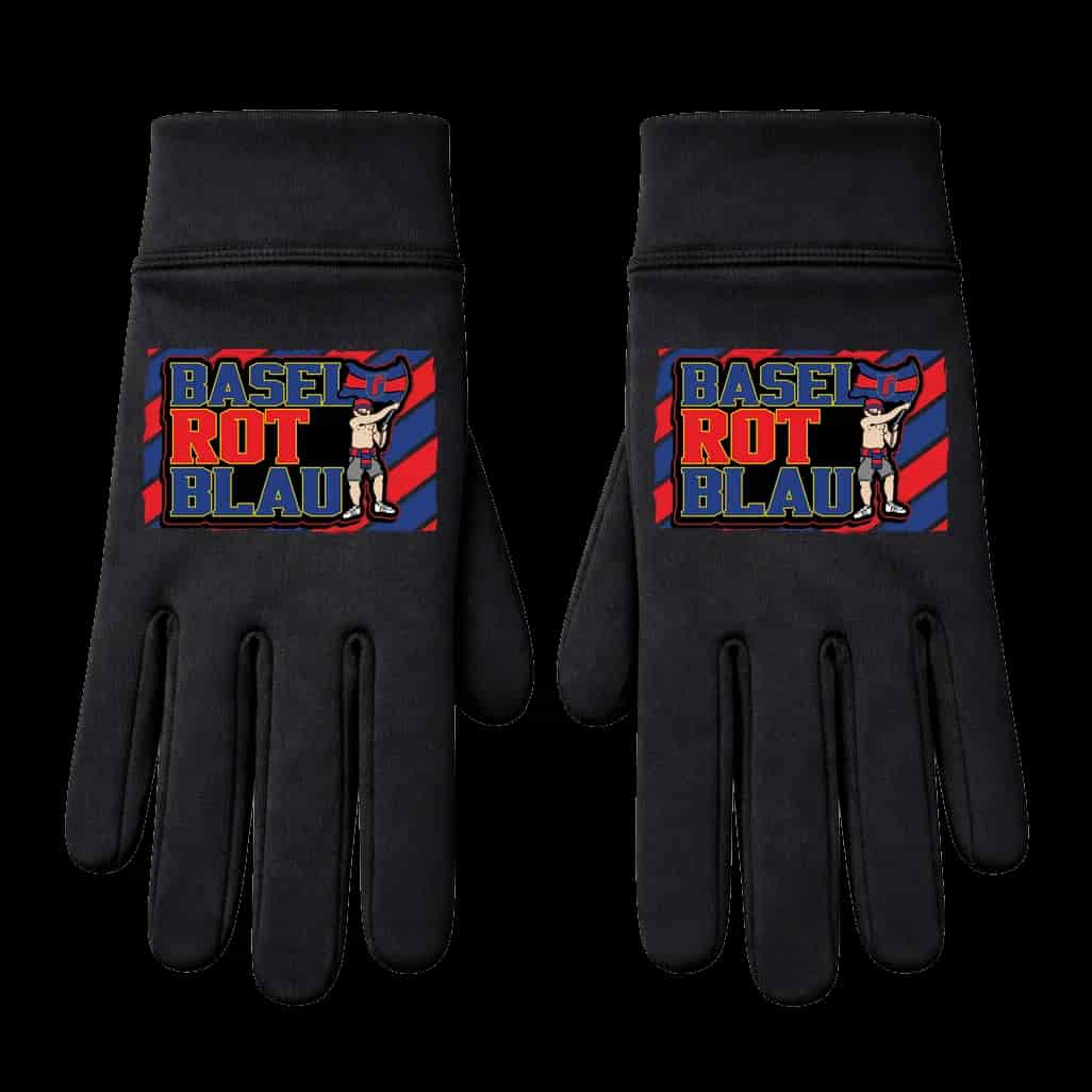 Basel Rot Blau Gloves
