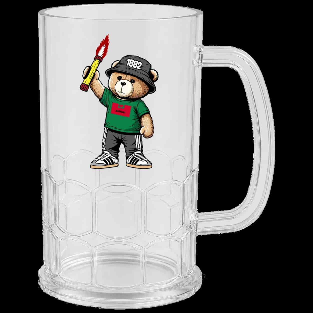 Belfast 1882 bear Beer Mug