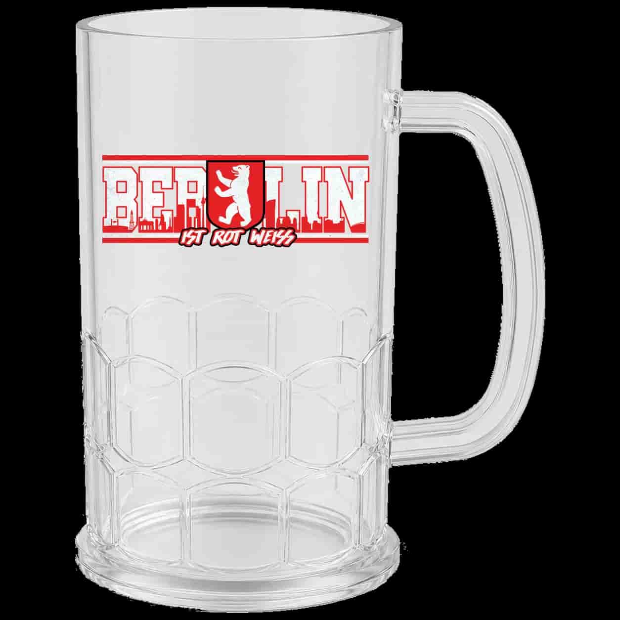 Berlin is rot weiss Beer Mug