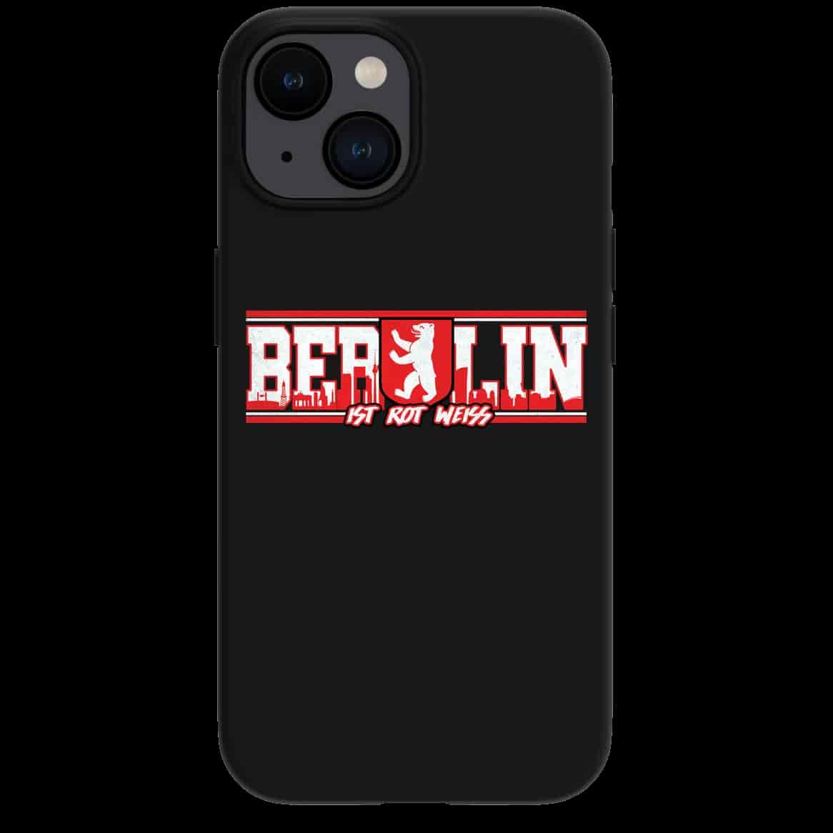 Berlin is rot weiss Iphone Case
