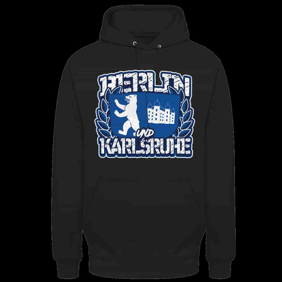 Berlin und Karlsruhe Hoodie