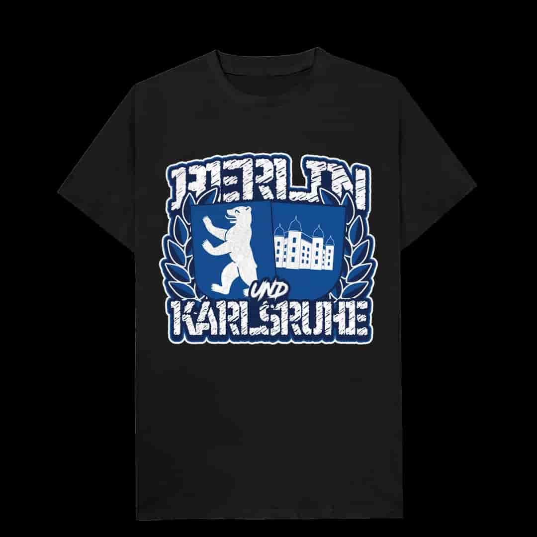 Berlin und Karlsruhe T-Shirt