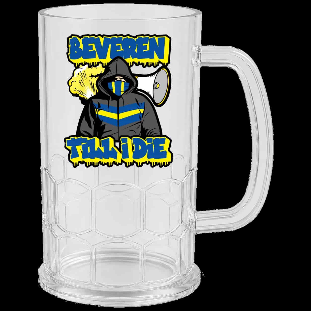 Beveren till I die Beer Mug
