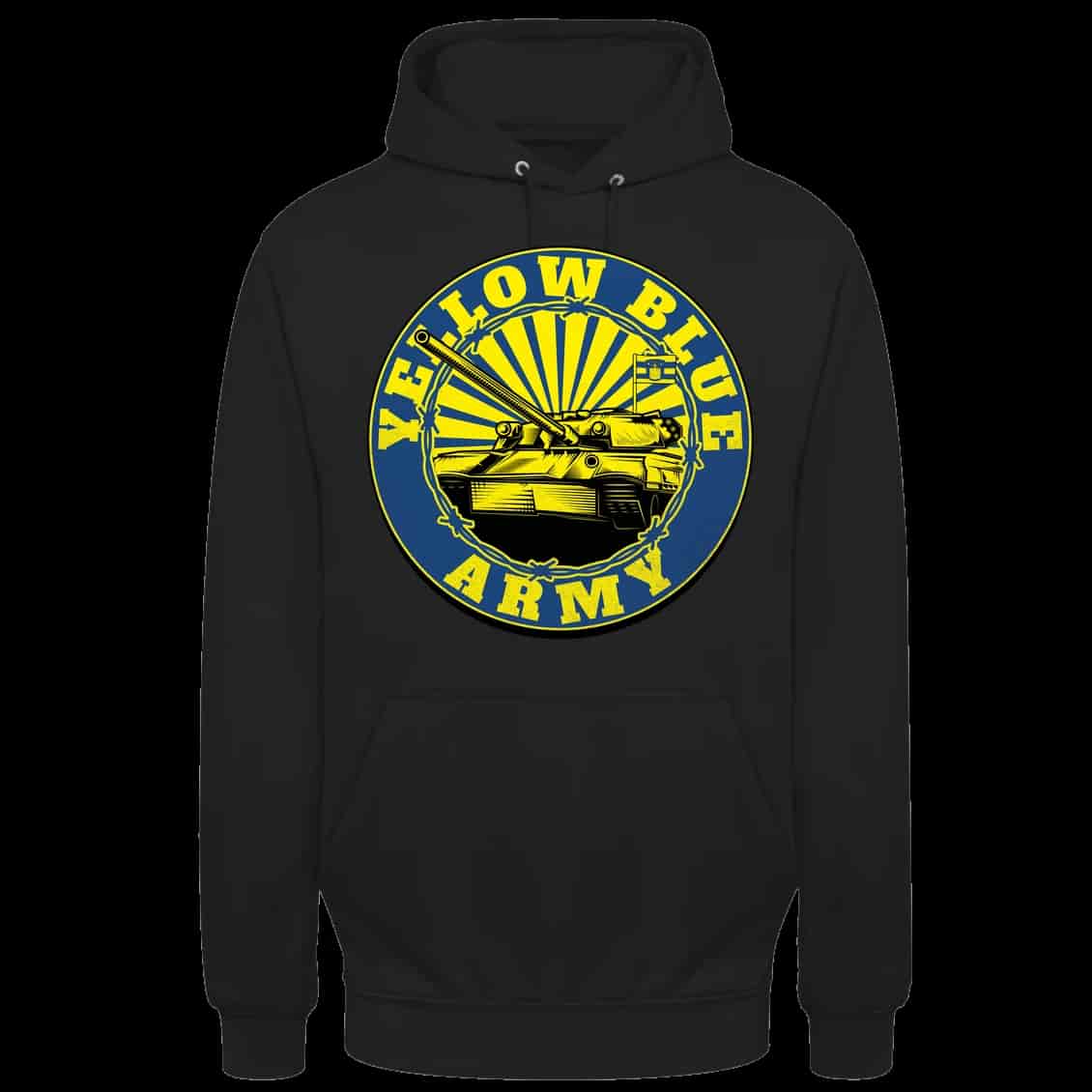 Brøndby Yellow blue army Hoodie