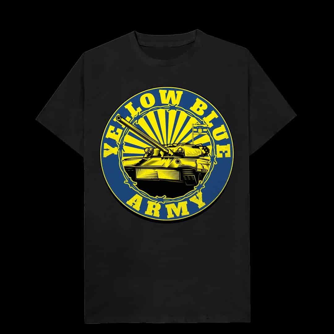 Brøndby Yellow blue army T-Shirt