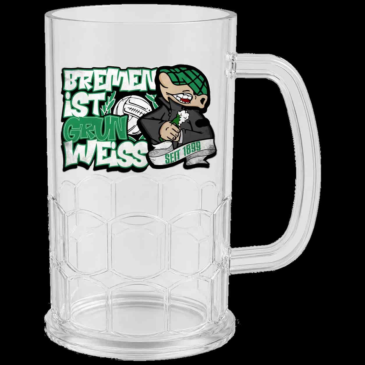 Bremen ist grün weiss Beer Mug