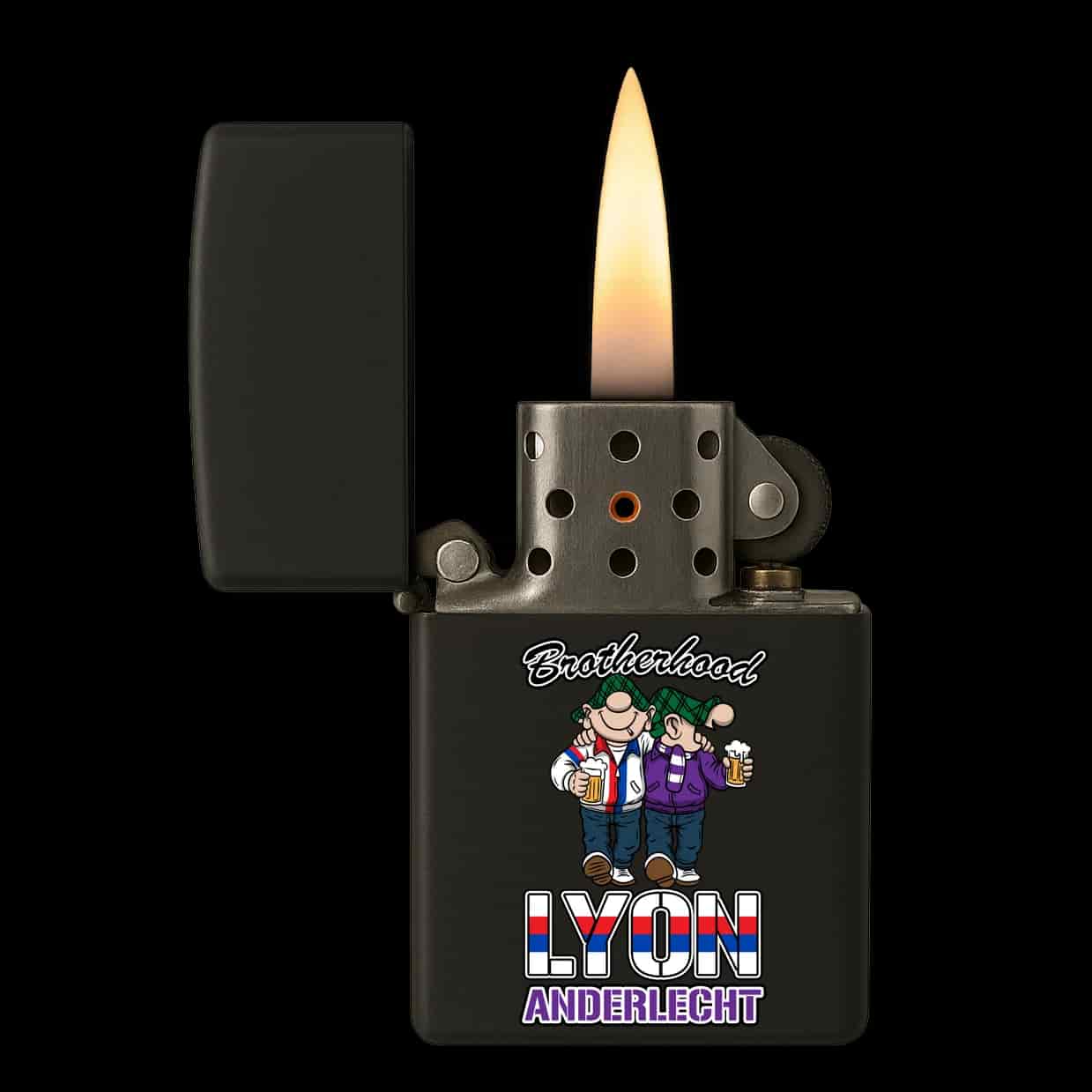 Brotherhood Lyon Anderlecht Lighter