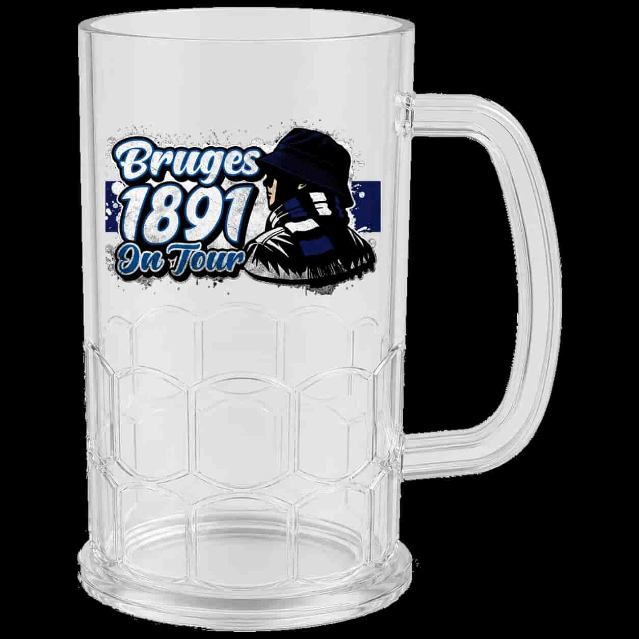 Bruges 1891 on tour Beer Mug