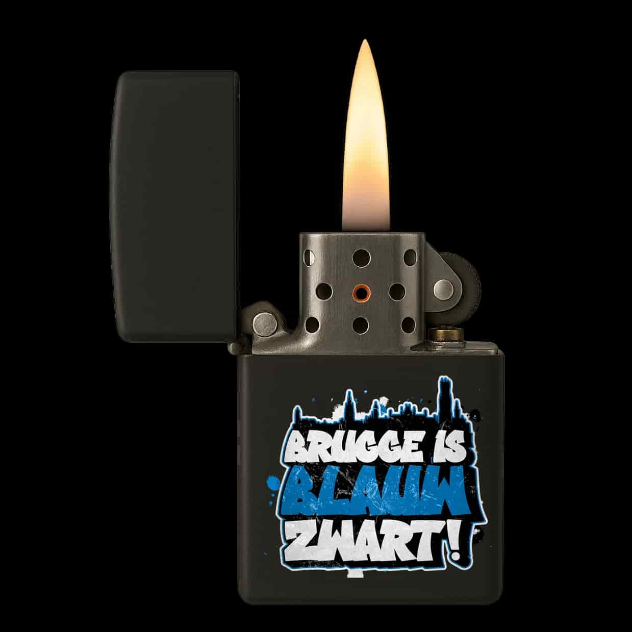 Brugge is blauw zwart! Lighter