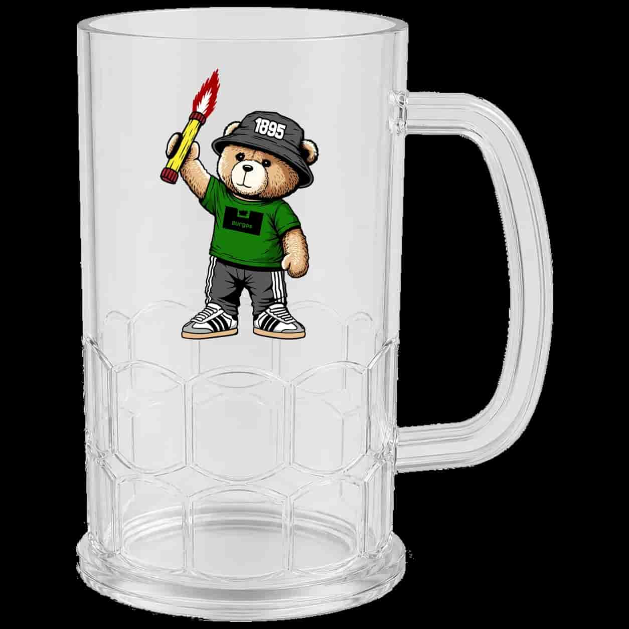 Burgos 1895 bear Beer Mug