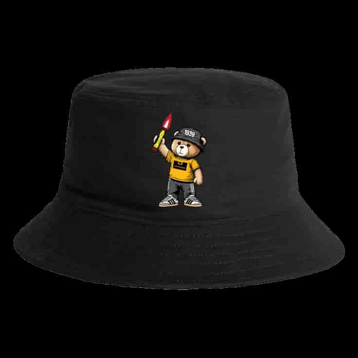 Carrickfergus 1939 bear Bucket Hat