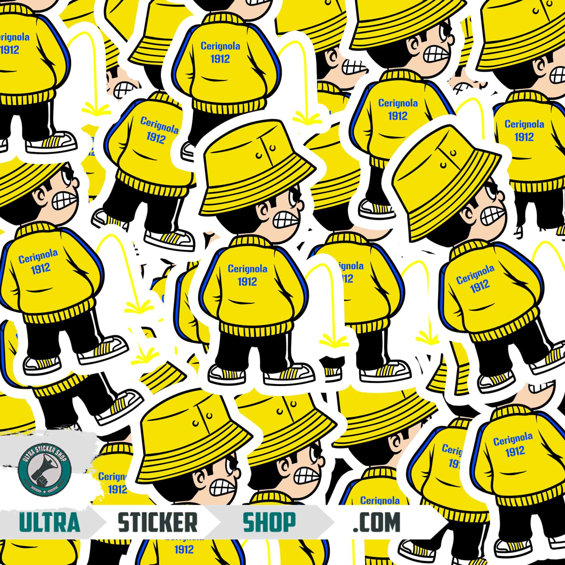 Cerignola 1912 Pee Kid Stickers