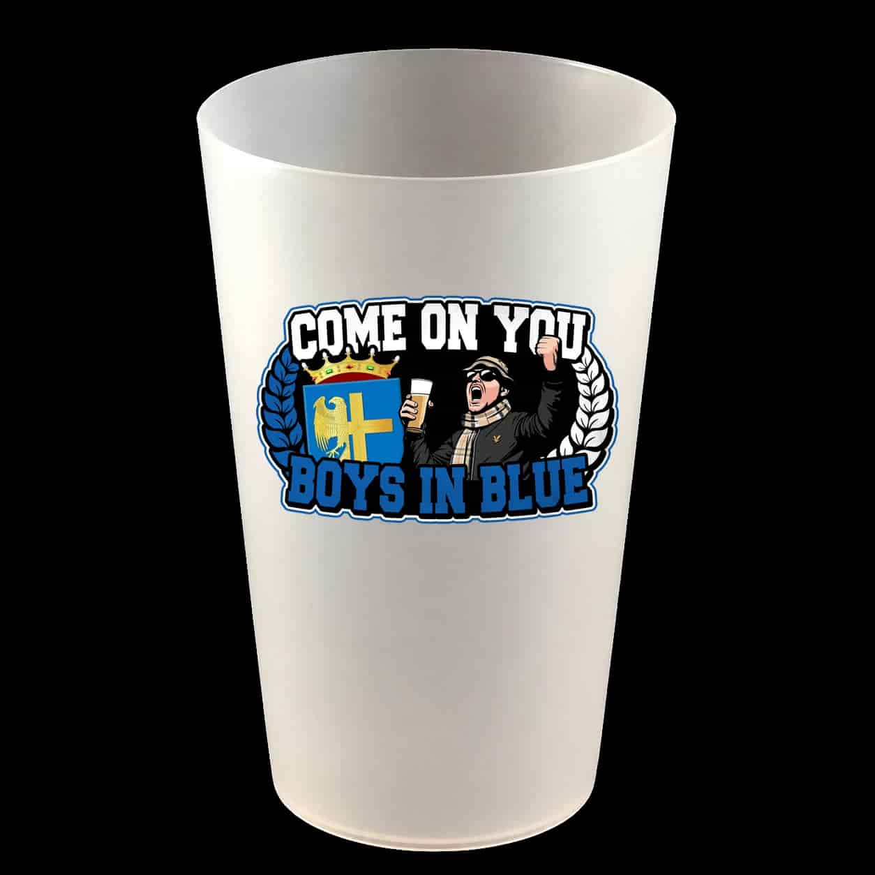 Come on you boys in blue Hardcup