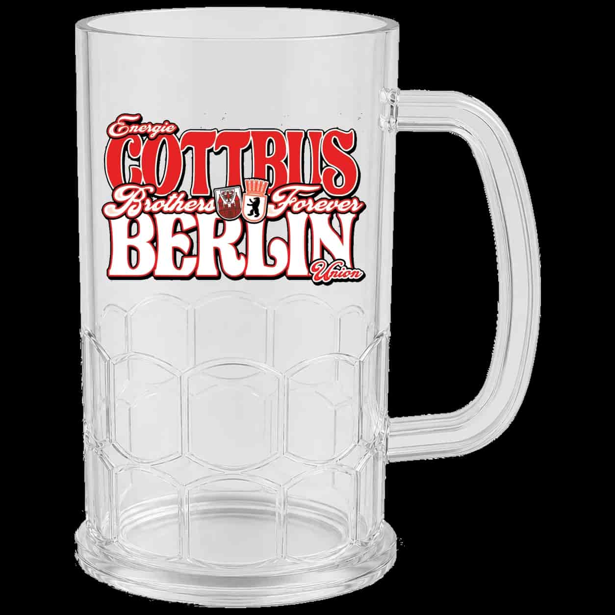 Cottbus brothers forever Berlin Beer Mug