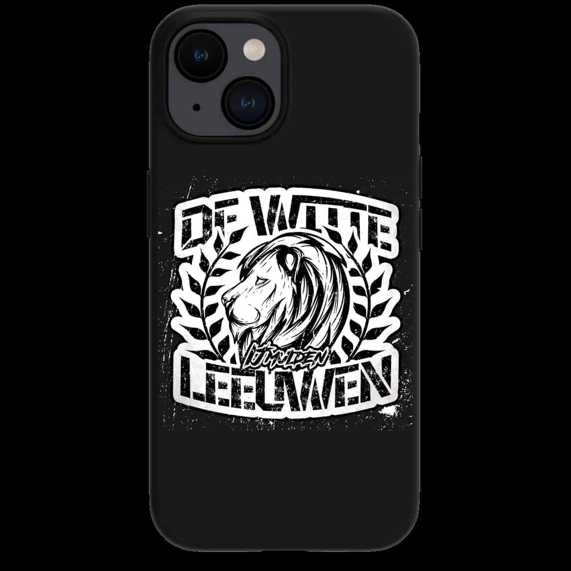 De Witte leeuwen Iphone Case