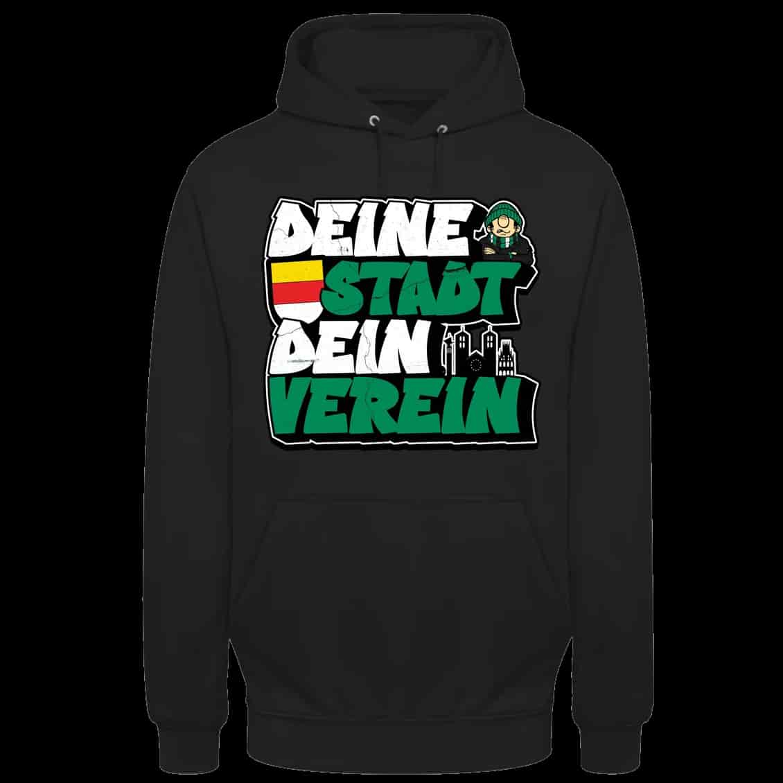 Deine stadt dein verein Hoodie