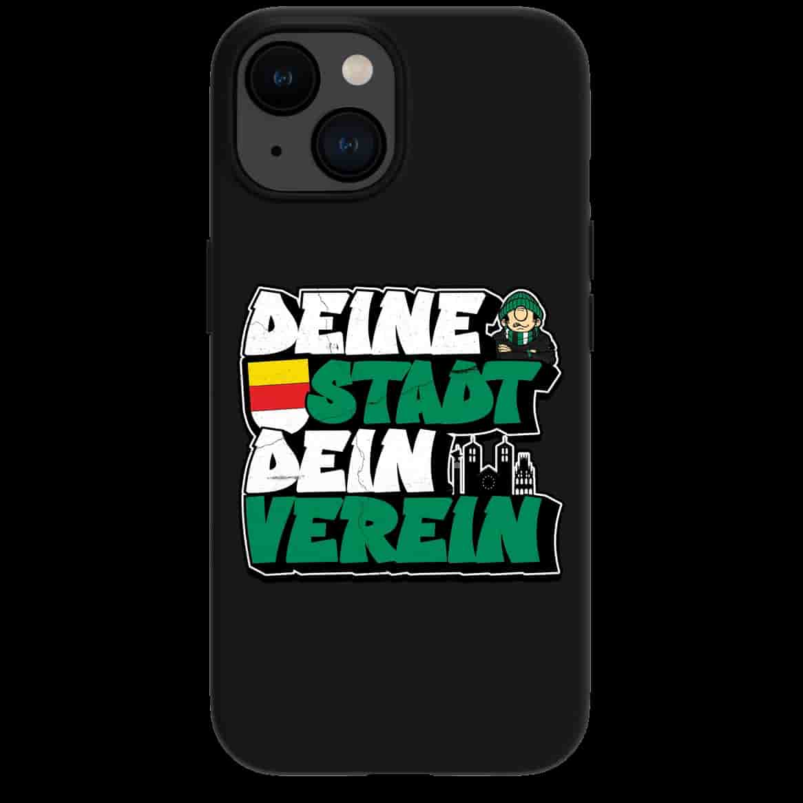 Deine stadt dein verein Iphone Case