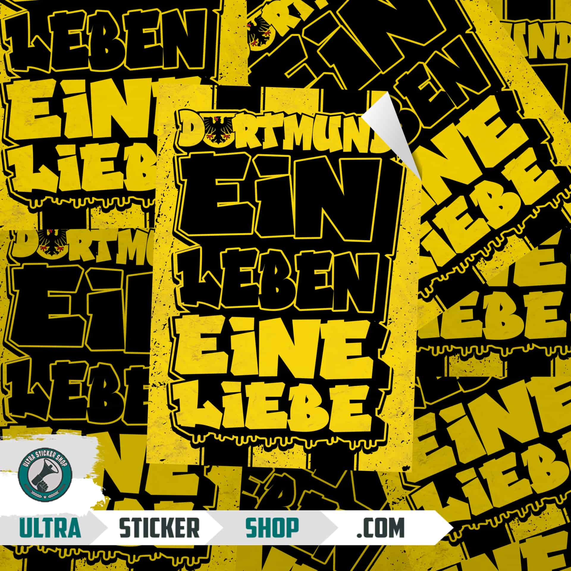 Dortmund ein leben eine liebe Stickers