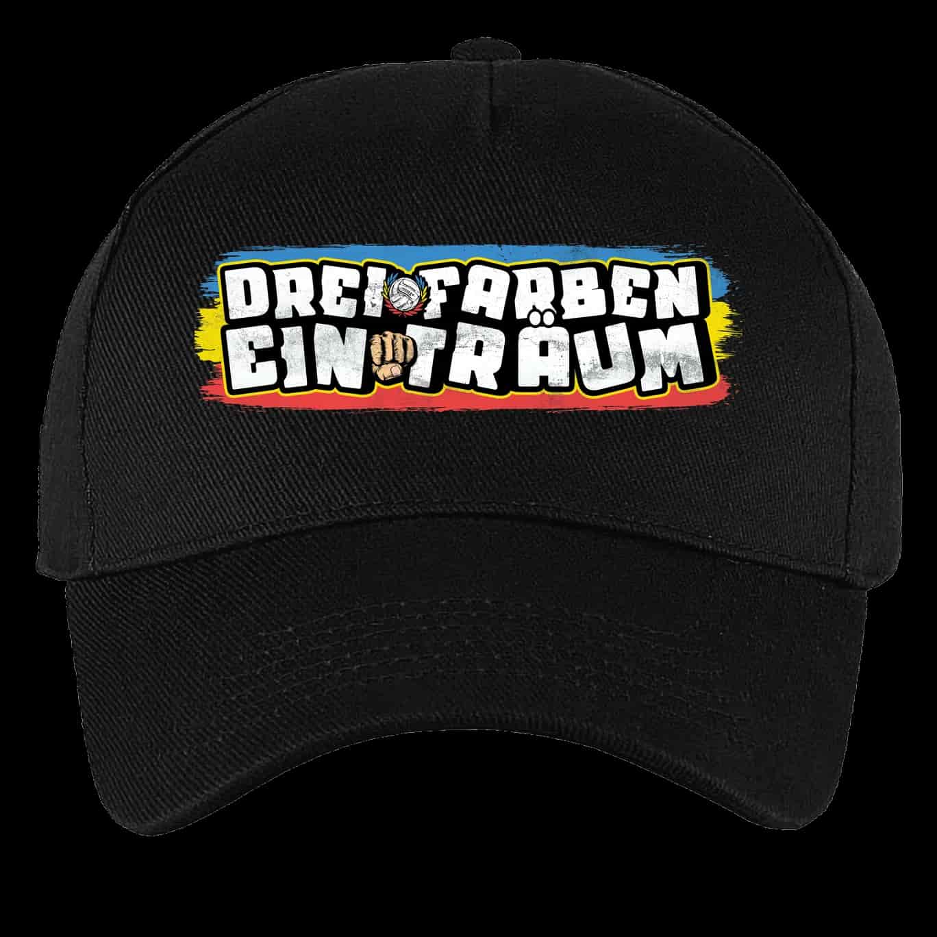 Drei färben - ein träum Cap