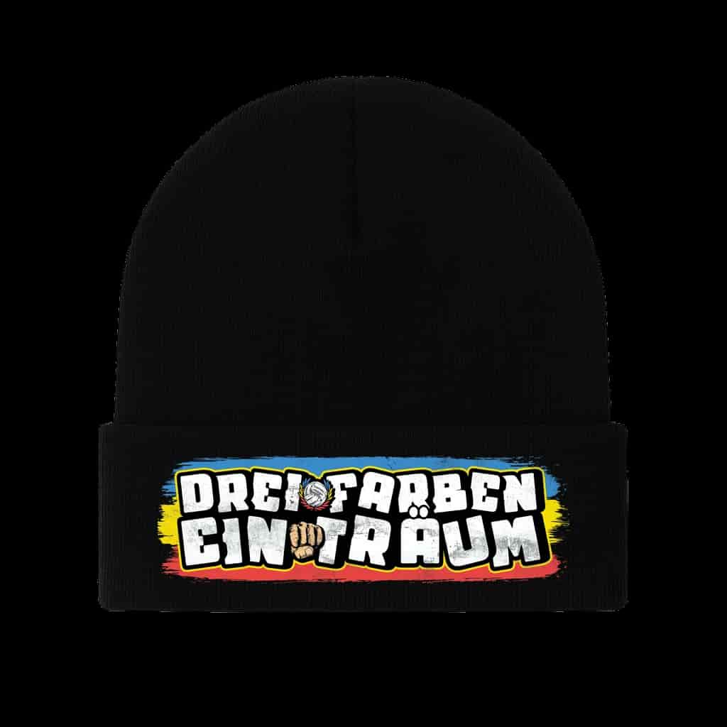 Drei färben - ein träum Beanie