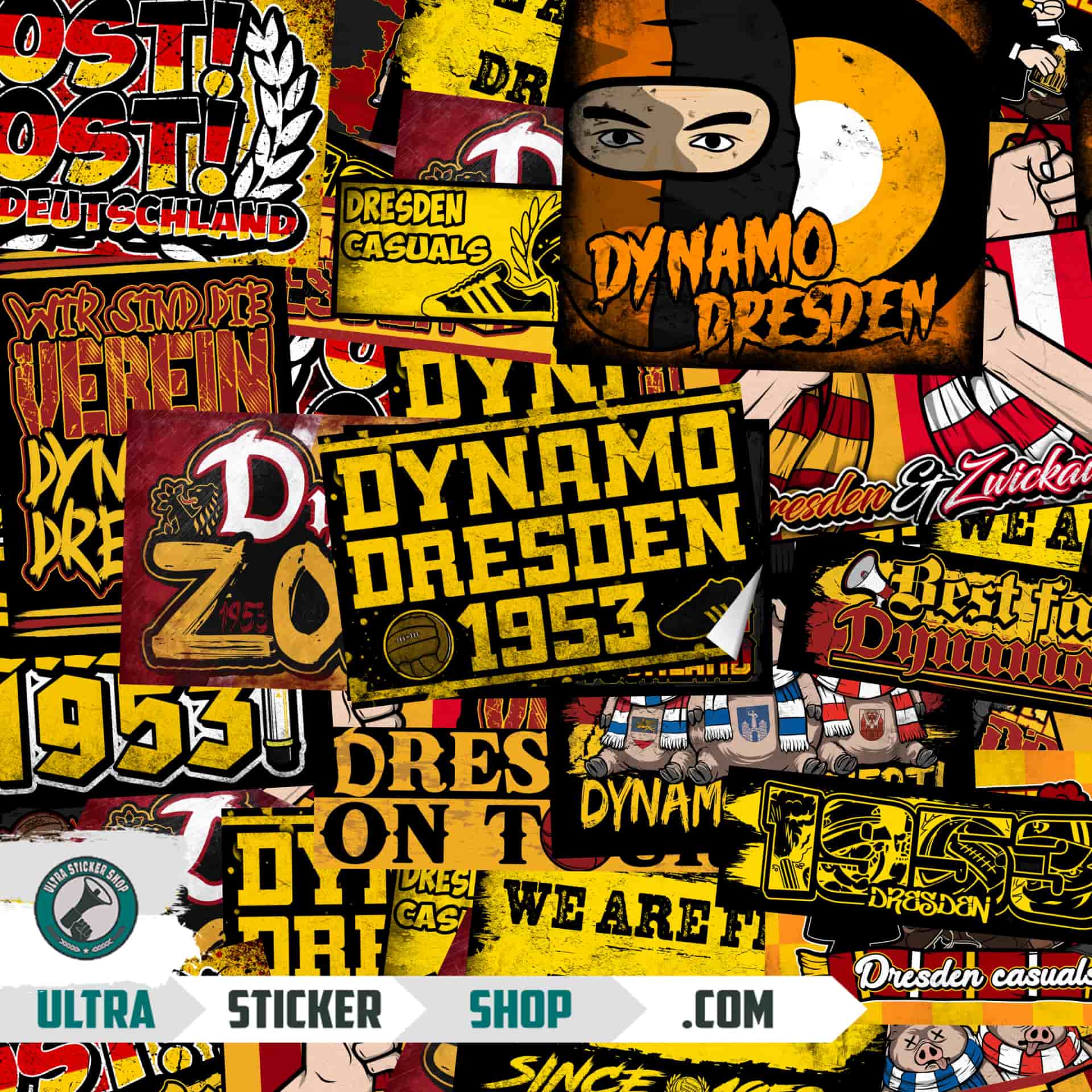Dynamo Dresden Sticker-Mix
