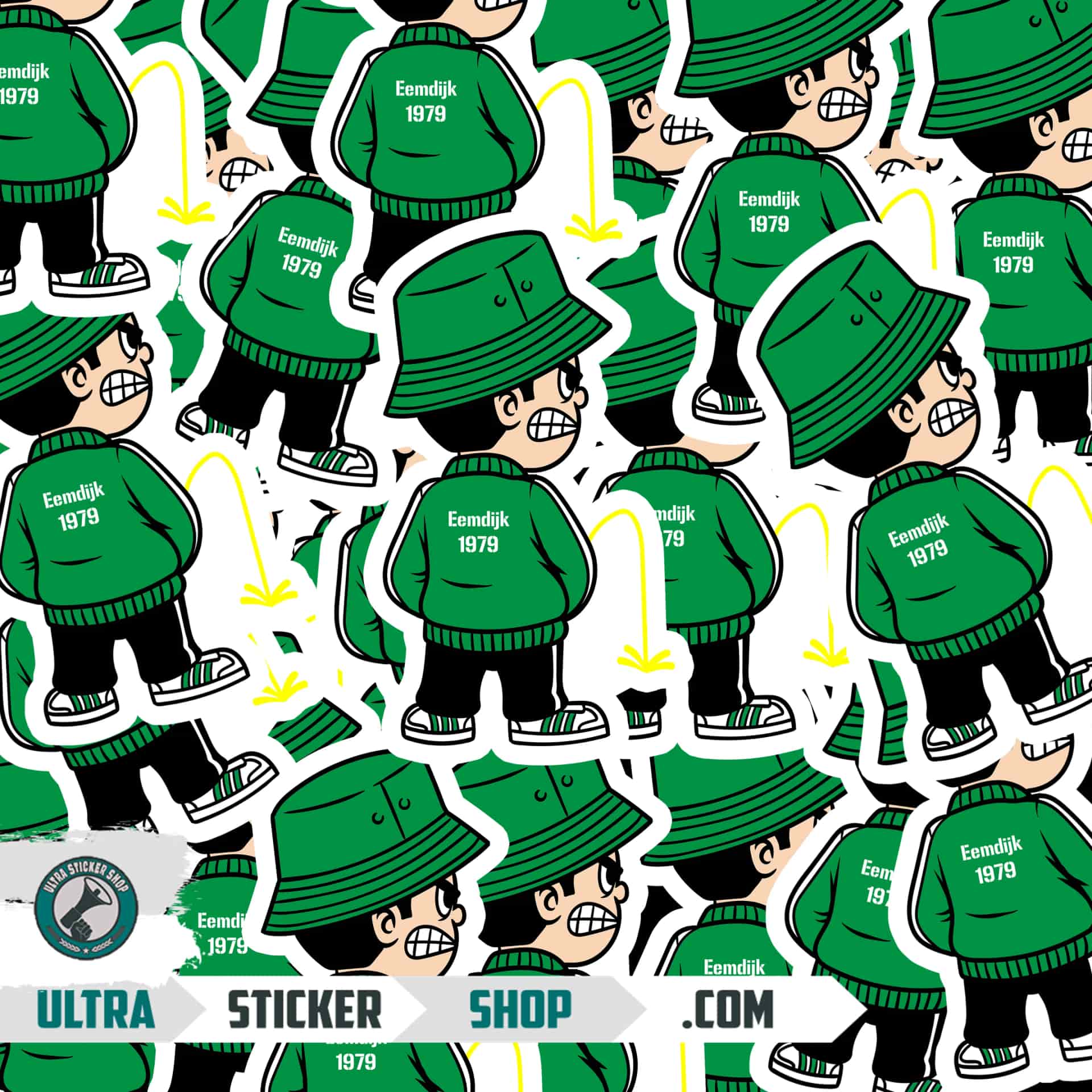 Eemdijk 1979 Pee Kid Stickers
