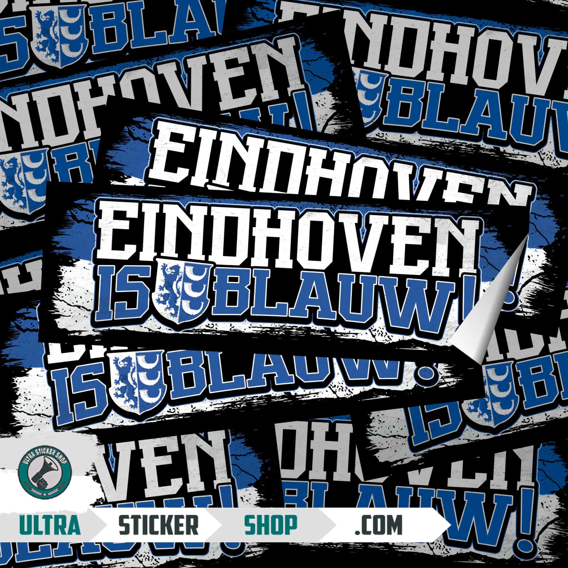 Eindhoven is blauw! Stickers