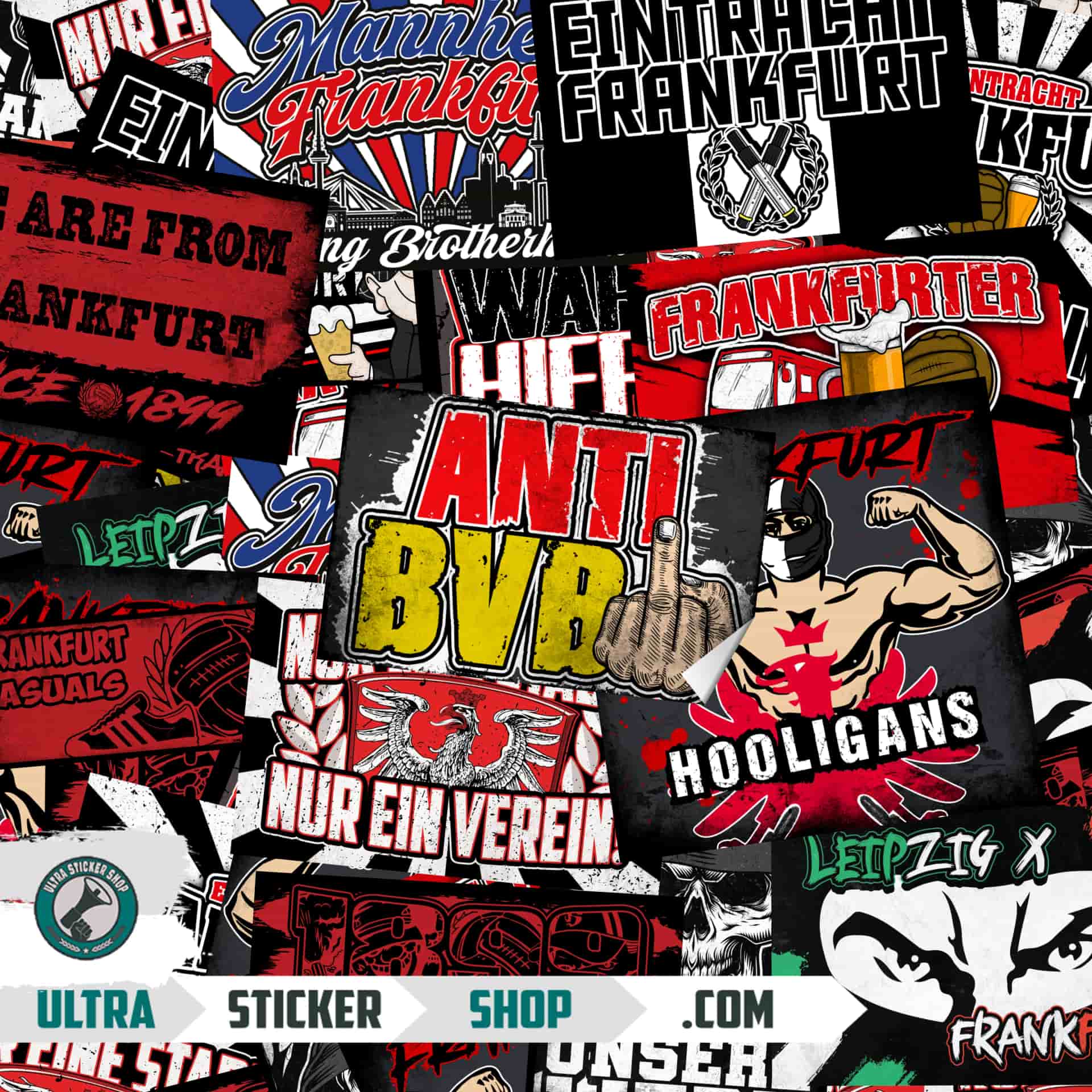 Eintracht Frankfurt Sticker-Mix