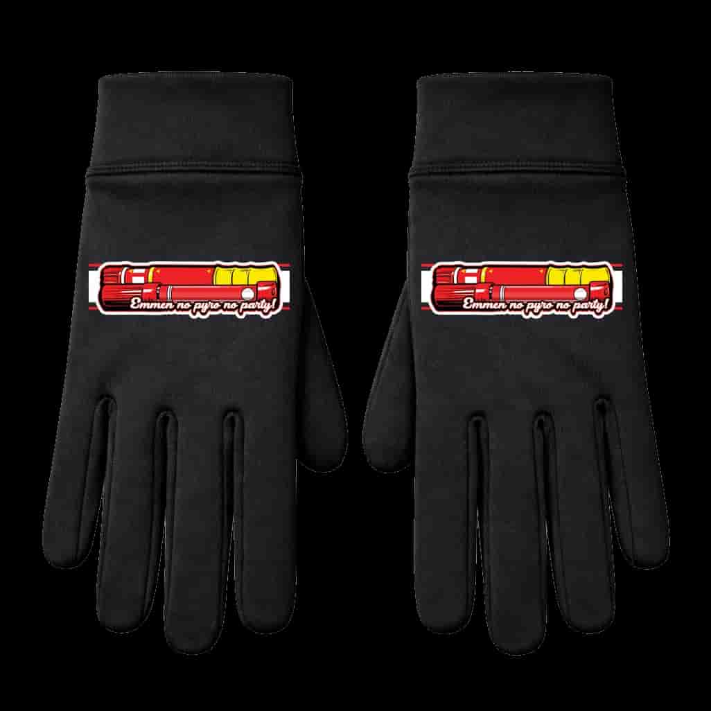 Emmen no pyro no party Gloves