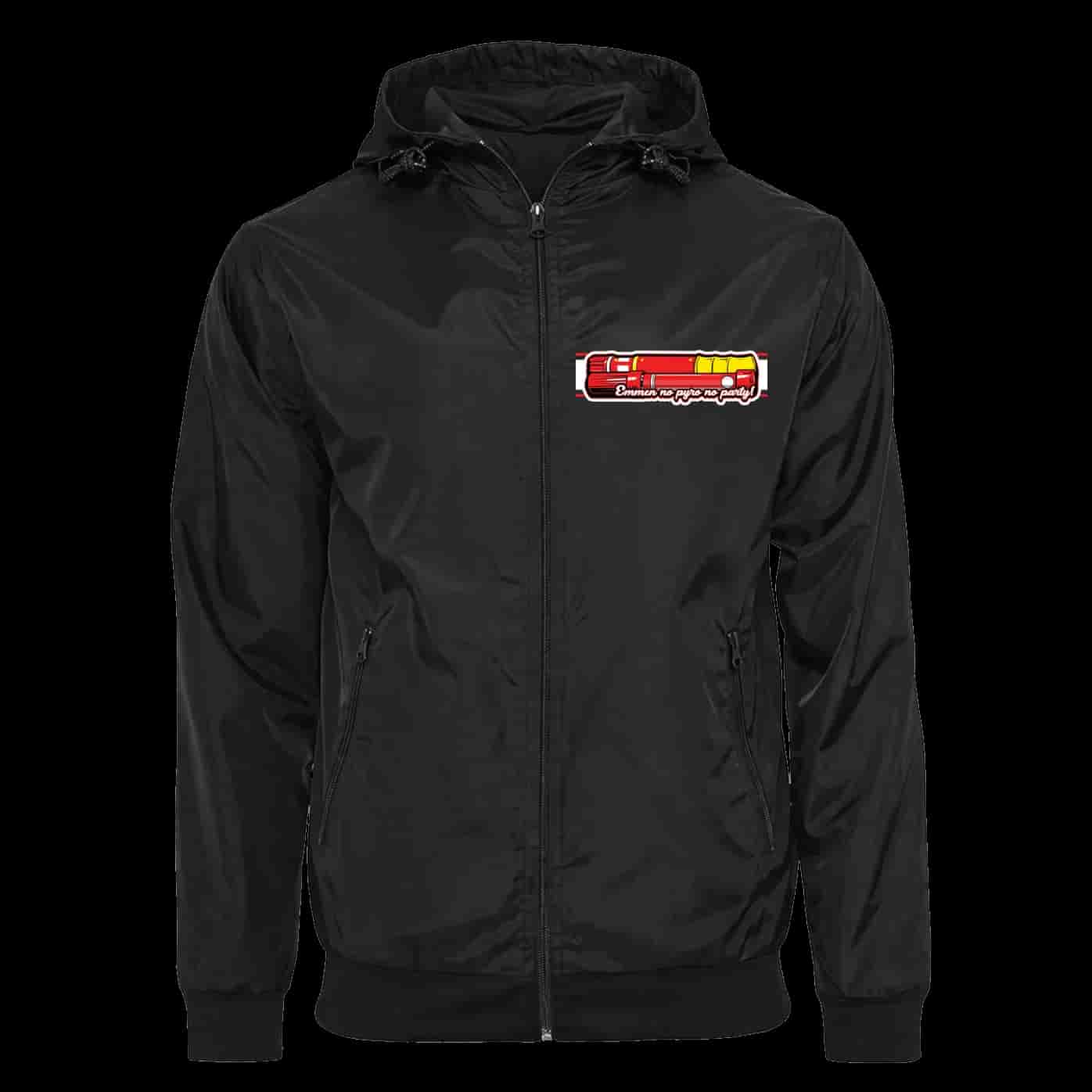 Emmen no pyro no party Jacket with Zip-Off Balaclava
