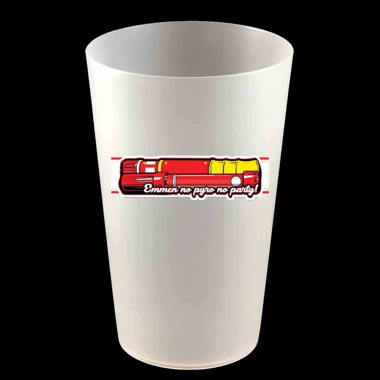 Emmen no pyro no party Hardcup