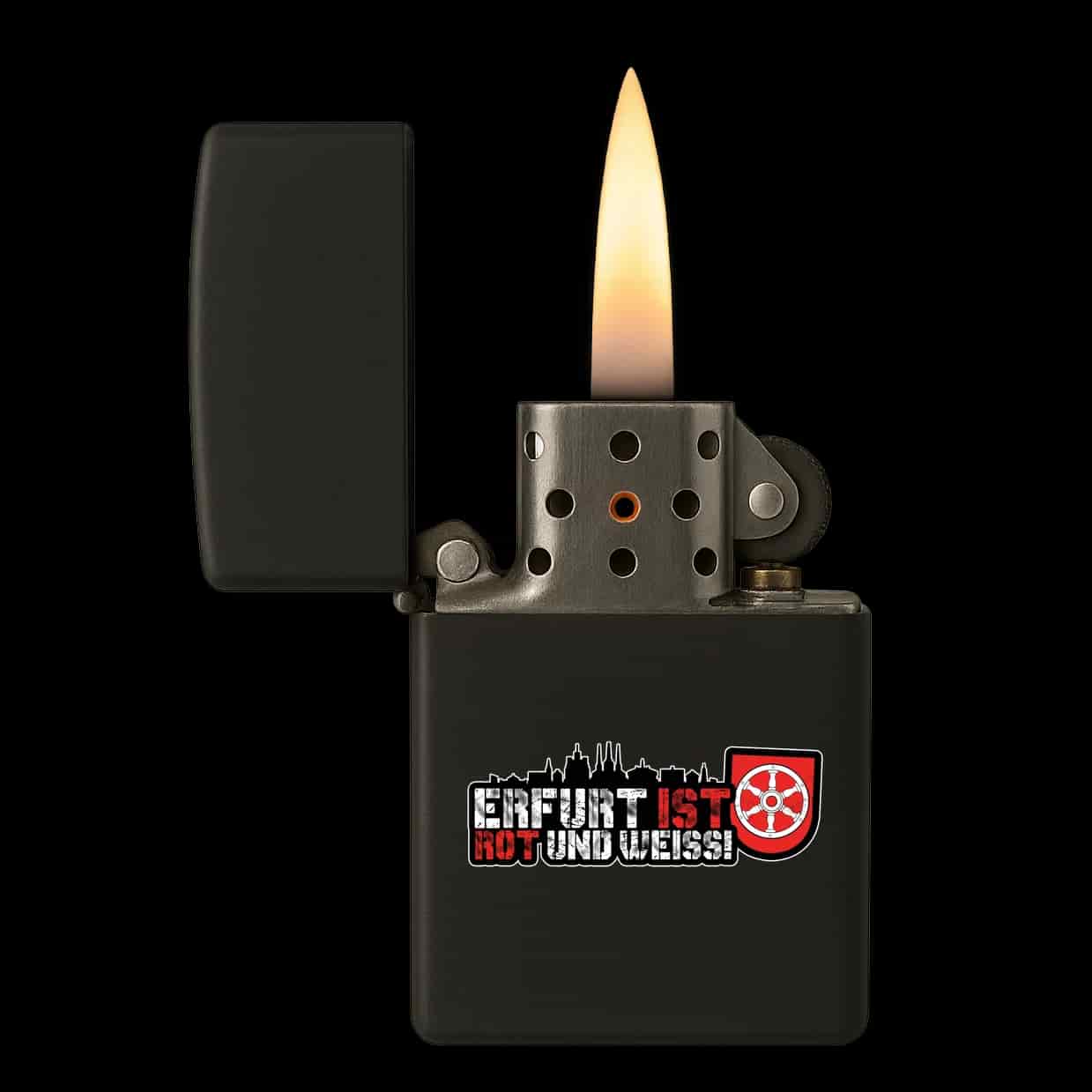 Erfurt ist Rot und weiss Lighter