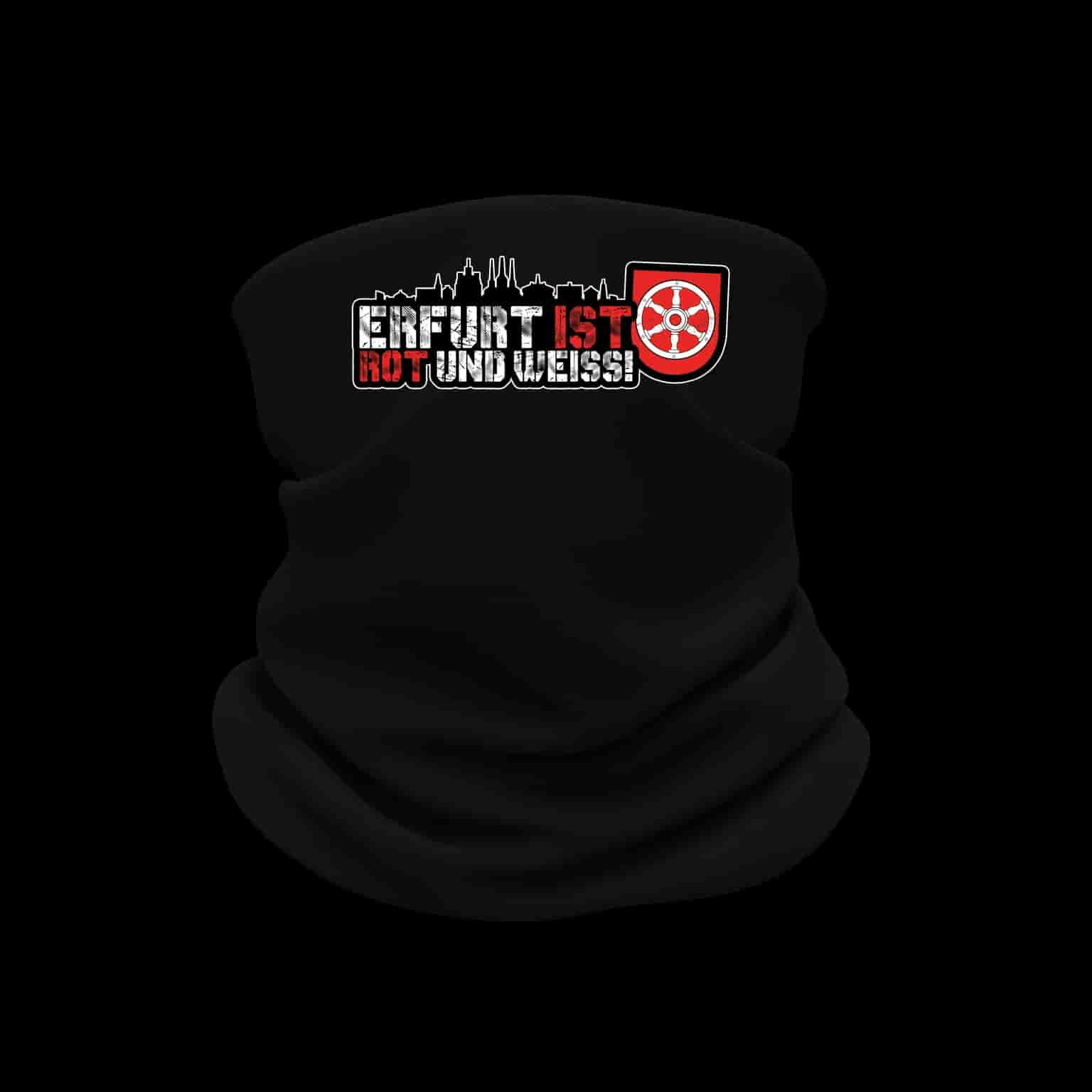 Erfurt ist Rot und weiss Neckwarmer