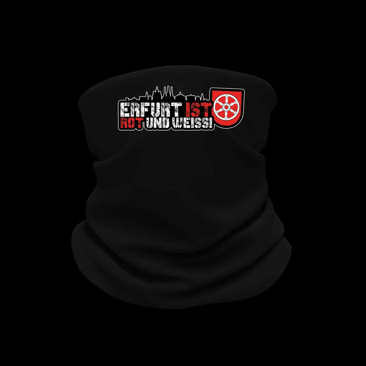 Erfurt ist Rot und weiss Neckwarmer