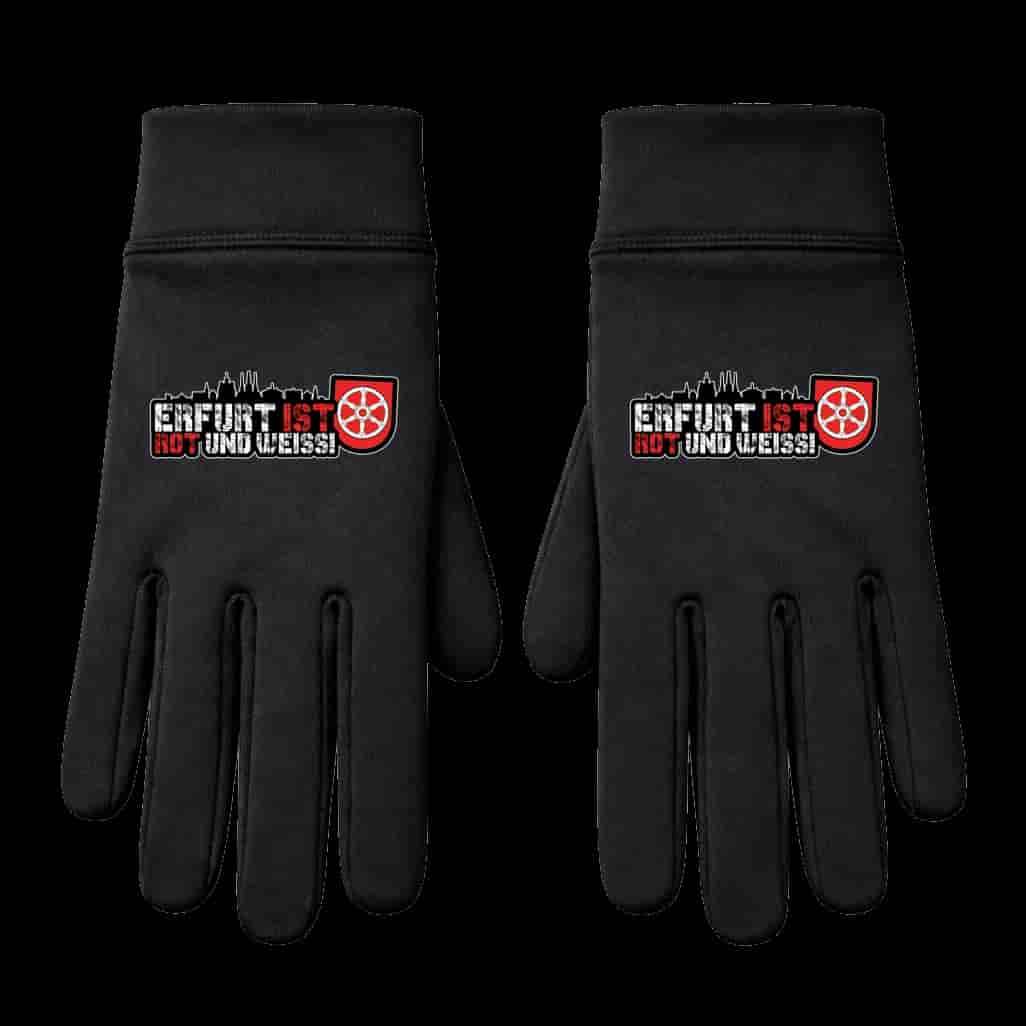 Erfurt ist Rot und weiss Gloves