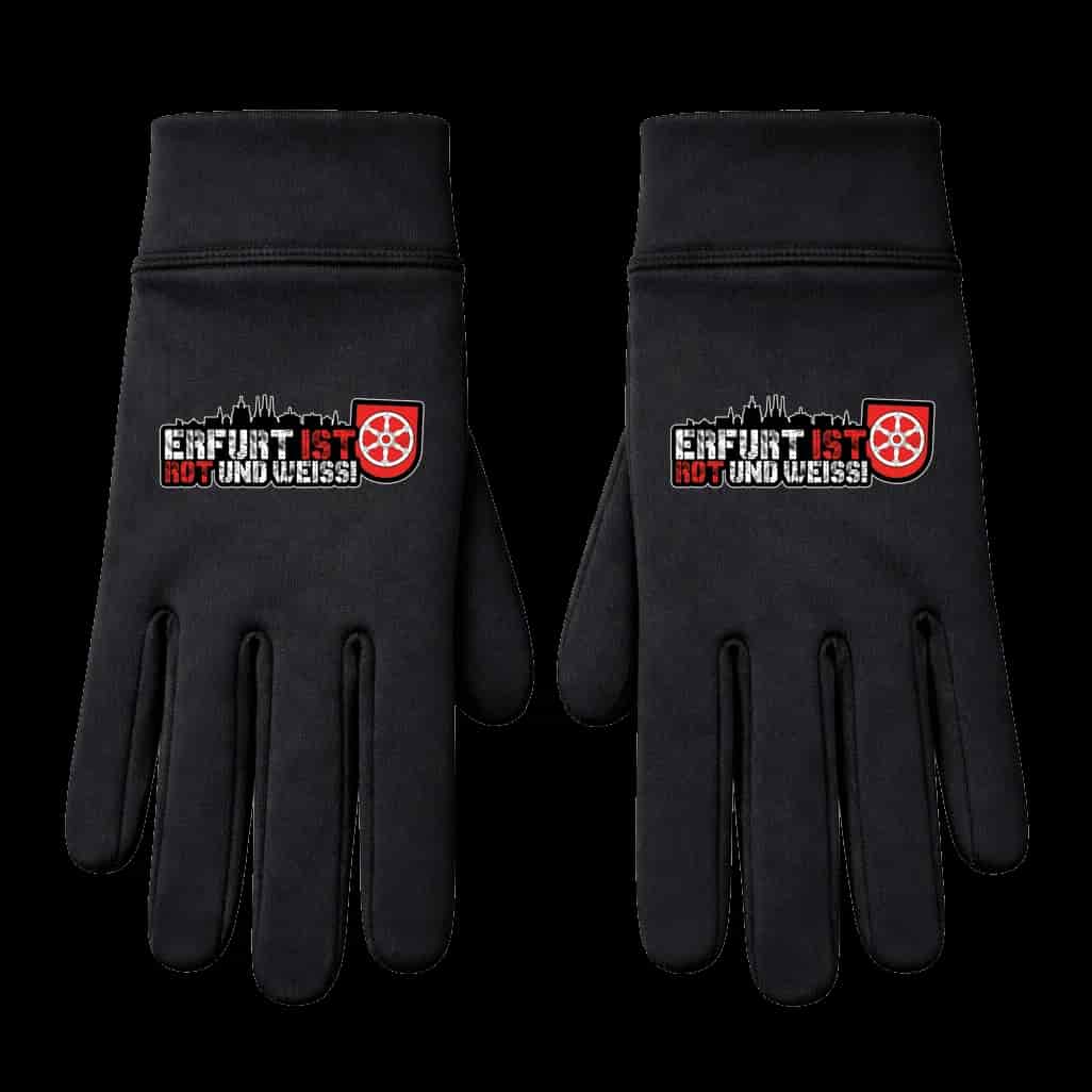 Erfurt ist Rot und weiss Gloves