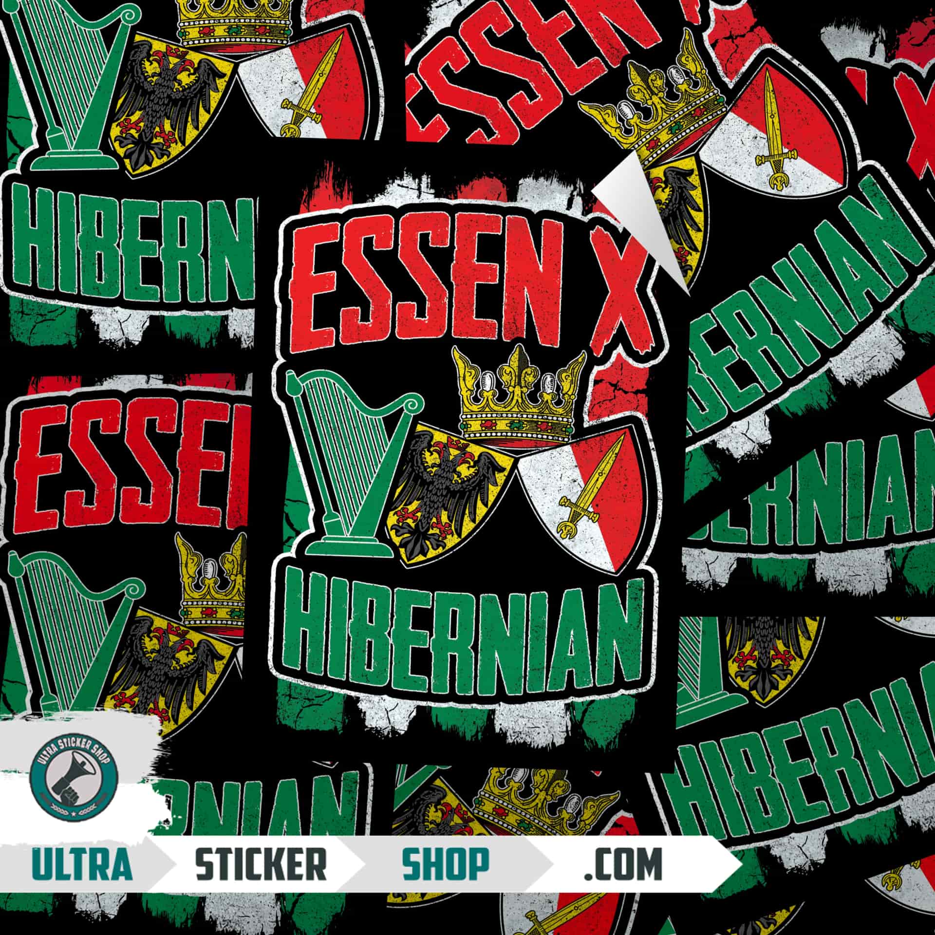 Essen X Hibernian Stickers